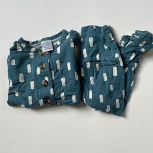 Lou Lou & Company Newborn Top and Bottom